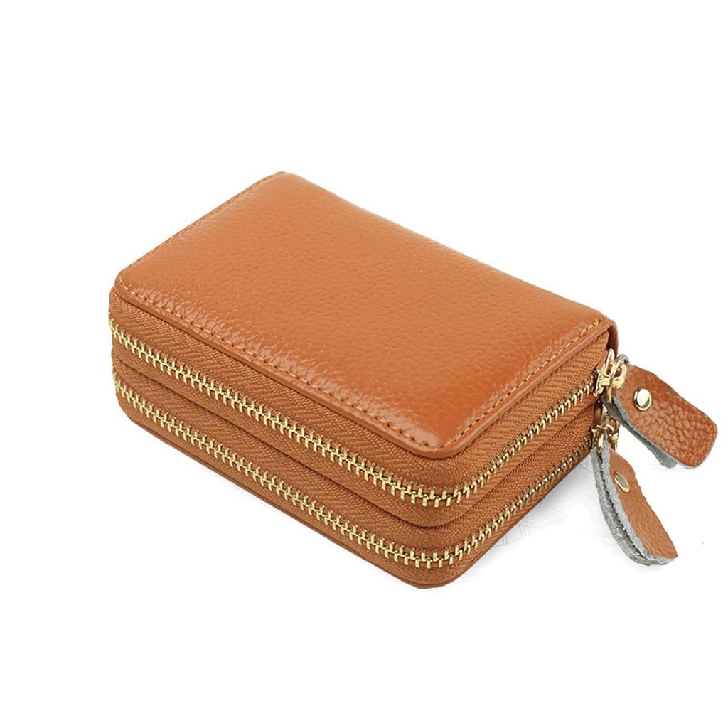 Portefeuille femme en cuir véritable fini le désordre avec le porte-passeport