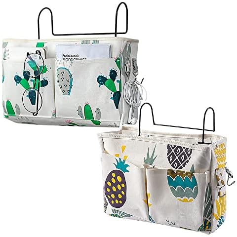 Tang Han 2 Stück Organizer Halter am Bett Cover