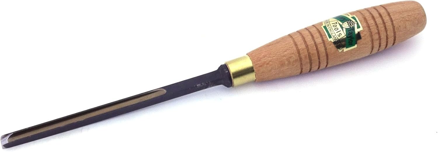 Acorn by Henry Taylor Tools Straight Macaroni Tool for Woodcarving