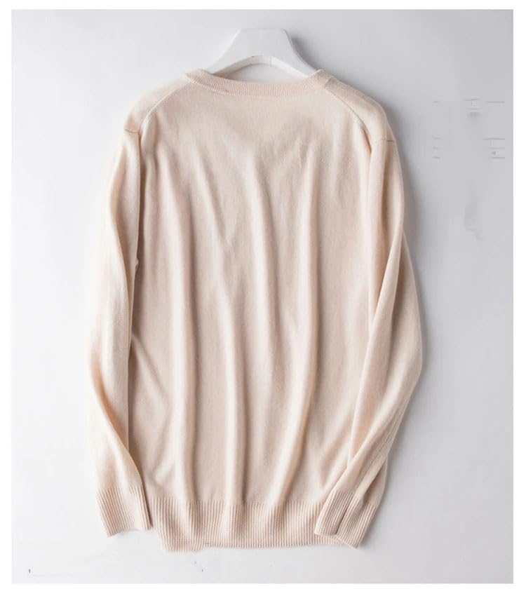 Men Classic Soft Solid Color Pullover V-Neck Fit Knit Sweater Men Long Sleeve Casual Warm Jumper Sweater2