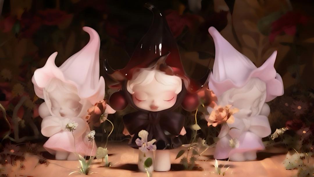 Amazon.co.jp: 【POP MART 公式ストア】SKULLPANDA Petals in Four