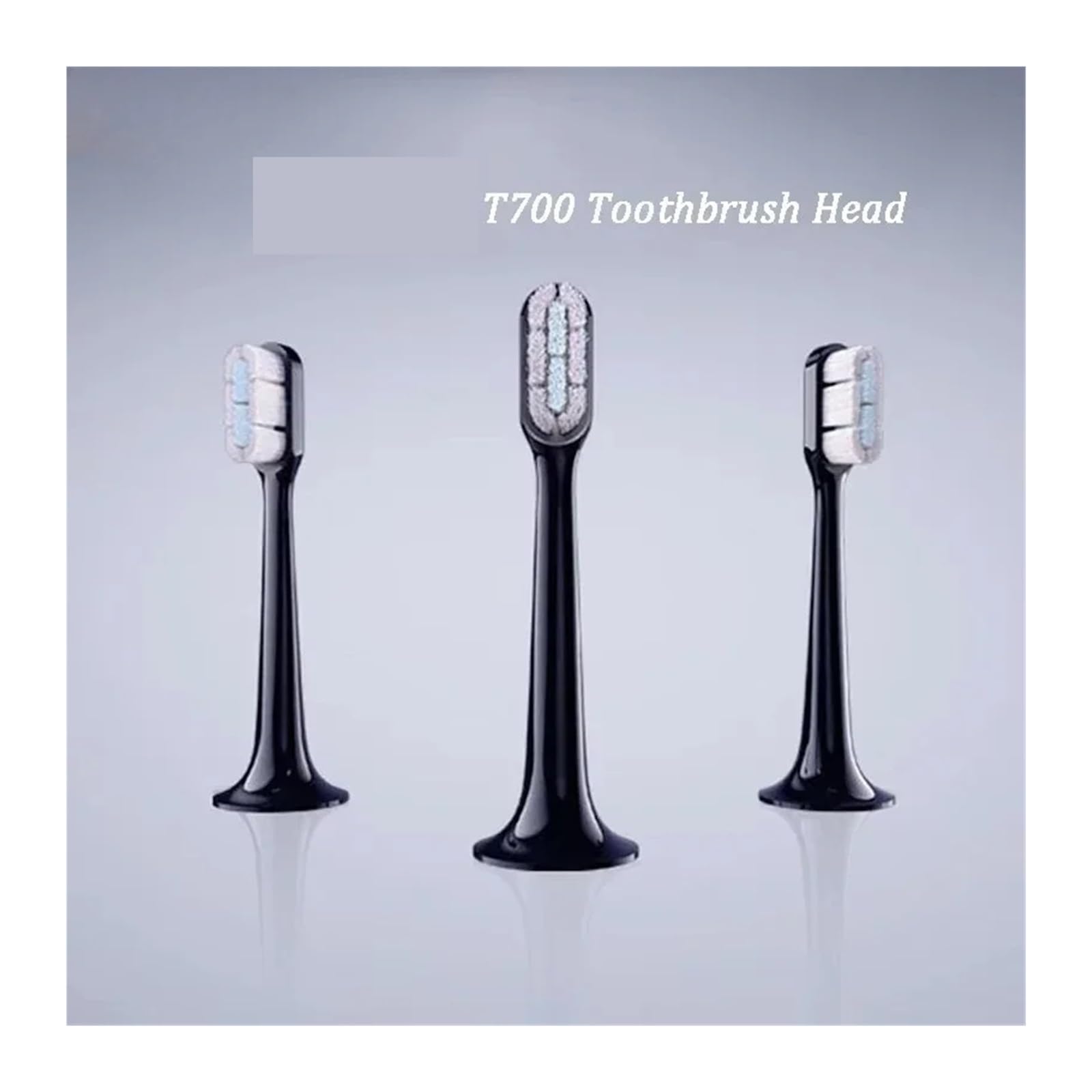 Cabezales suaves, compatible con MIJIA, cepillo T700 | Cabezales de repuesto impermeables con cerdas suaves para cepillo dental eléctrico de adultos(8 pcs)