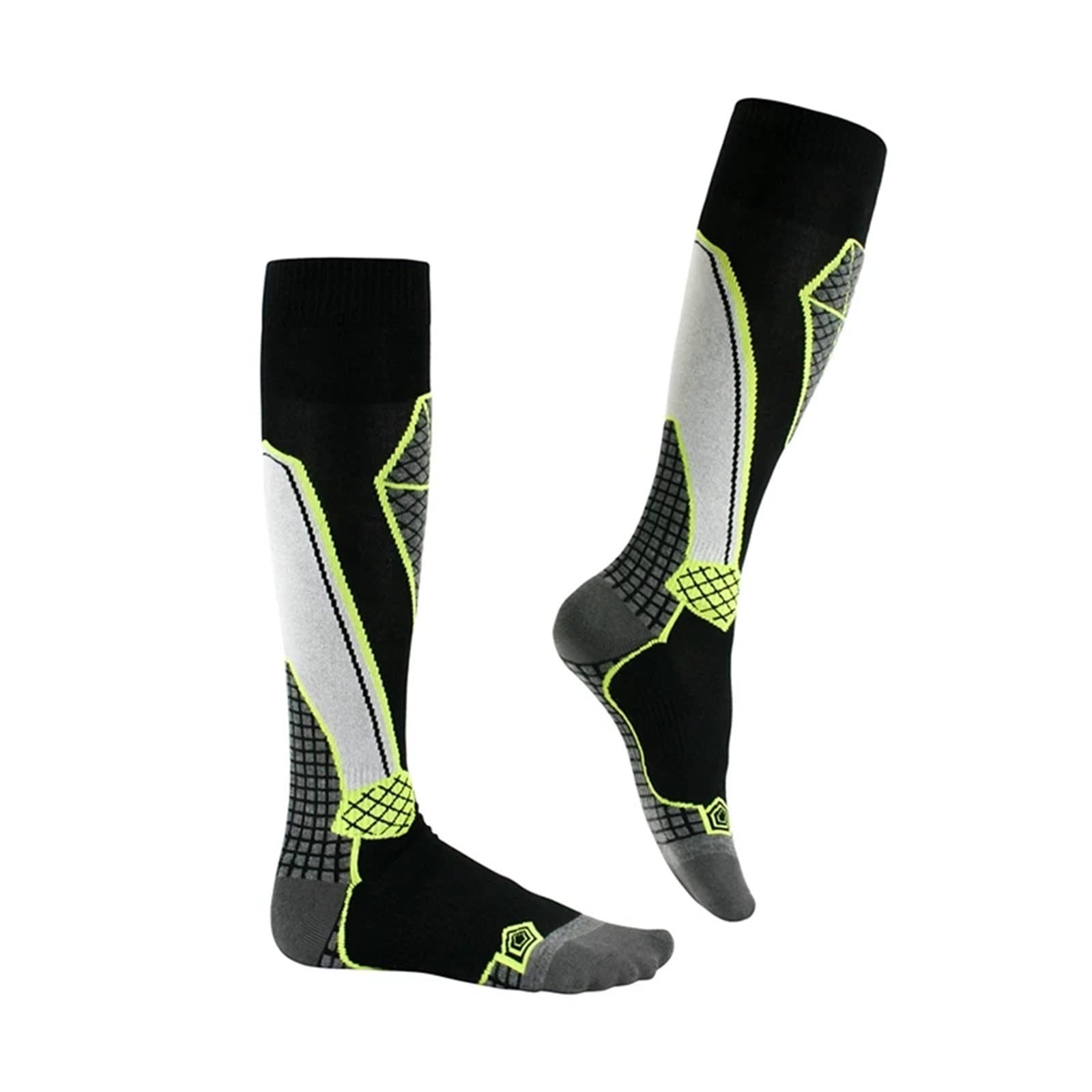 Chaussettes de Ski Chaussettes de Ski Haute Performance Snowboard d'extérieur Snowboard et Sports de Plein Air