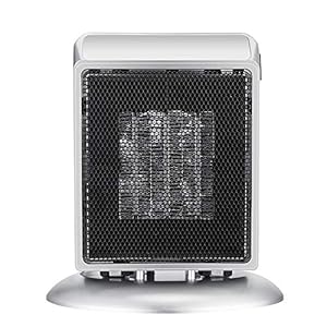 NBWS Ventilatorkachel, keramische ventilatorkachel met thermostaat en oververhittingsbeveiliging, 900 W vermogen, draagbare elektrische ventilatorkachel, 2 modi verwarmingsstanden, verwarming voor kantoor, huis, badkamer en badkamer