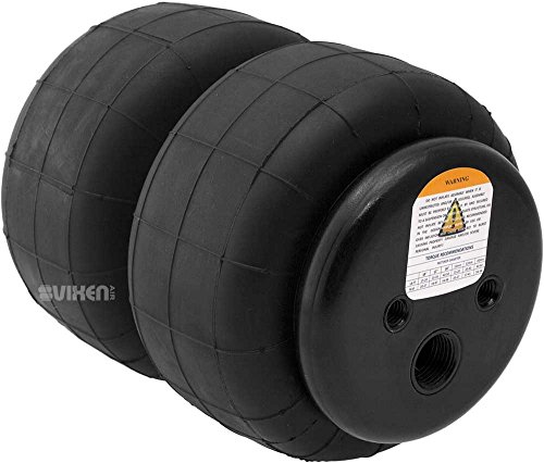 Vixen Air 1/2" Npt Single Air Port Suspension Air Spring/Air Bag Dual Pack Vxd2500Dp #TOP2