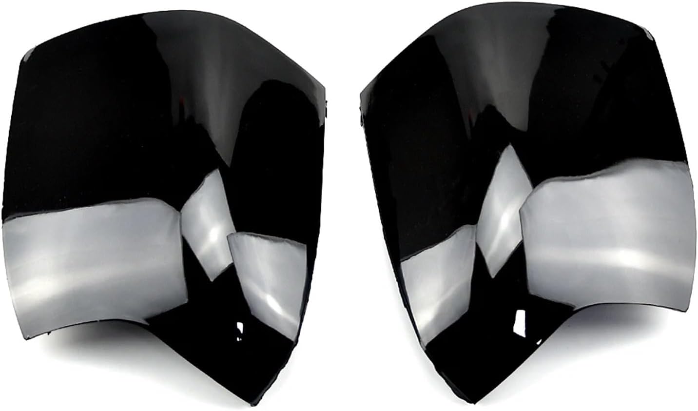 Rearview Mirror Cap Wing Side Mirror Cover Fit,Compatible For FOCUS, MK2 2005 2006 2007,Car Accessories Replacement(No light-1)