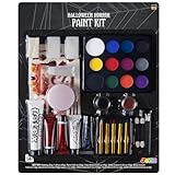 JOYIN Halloween Makeup Set Ultimate Family Party Pack All-in-one Easy On Set for Halloween Fake Blood Costume Party Supplies, Zombie Cosplay, Face Paint & Body Paint, Party Favors