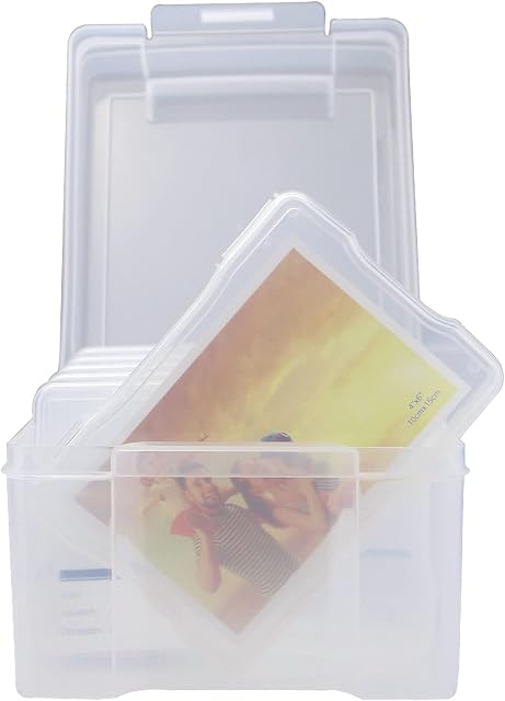 Photo Storage Boxes | 6x4 Photo Organiser | 600 Photo Capacity | Photograph Protection | Picture Cases | Photo Keeper | Pukkr