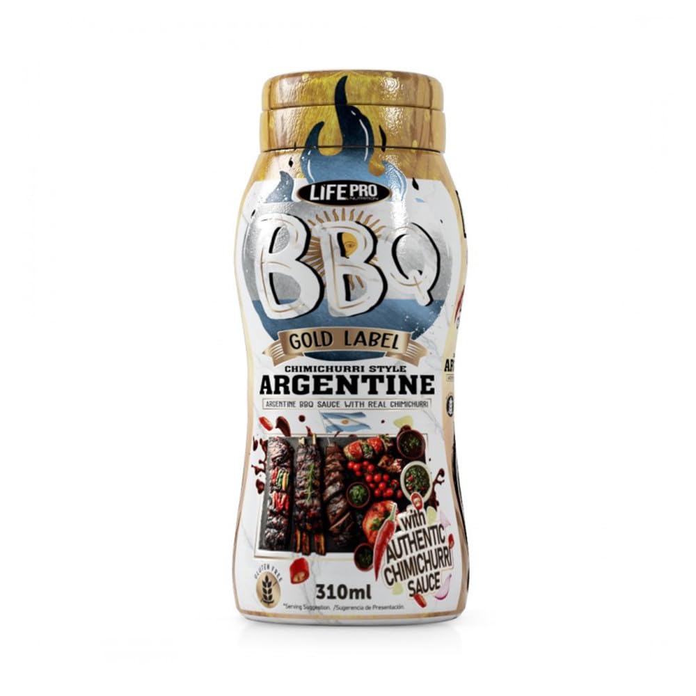 Sauzero Zero BBQ Argentina Chimichurri 310ml Salsa para Carnes, Verduras y Pescados