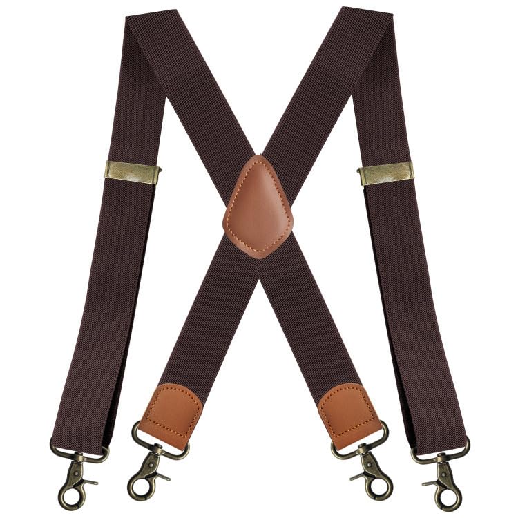 Tirantes para hombre elásticos y ajustables que evitan la caída del pantalón con comodidad