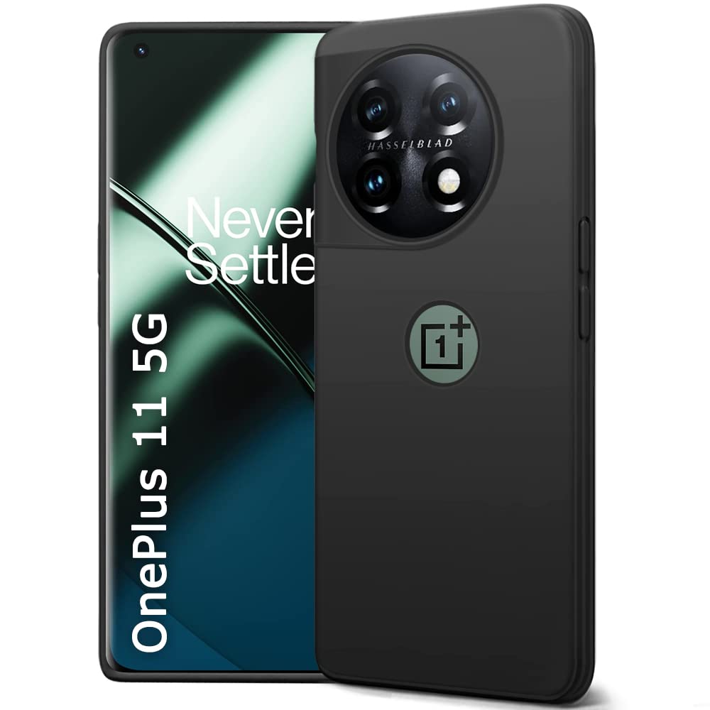 TheGiftKart Liquid Silicone Back Cover Case OnePlus 11 5G | Soft Micro-Fibre Lining Inside | Camera Protection Bump | Shockproof Back Cover Case for OnePlus 11 5G (Black) (B0C36V518X) Amazon Price History, Amazon Price Tracker
