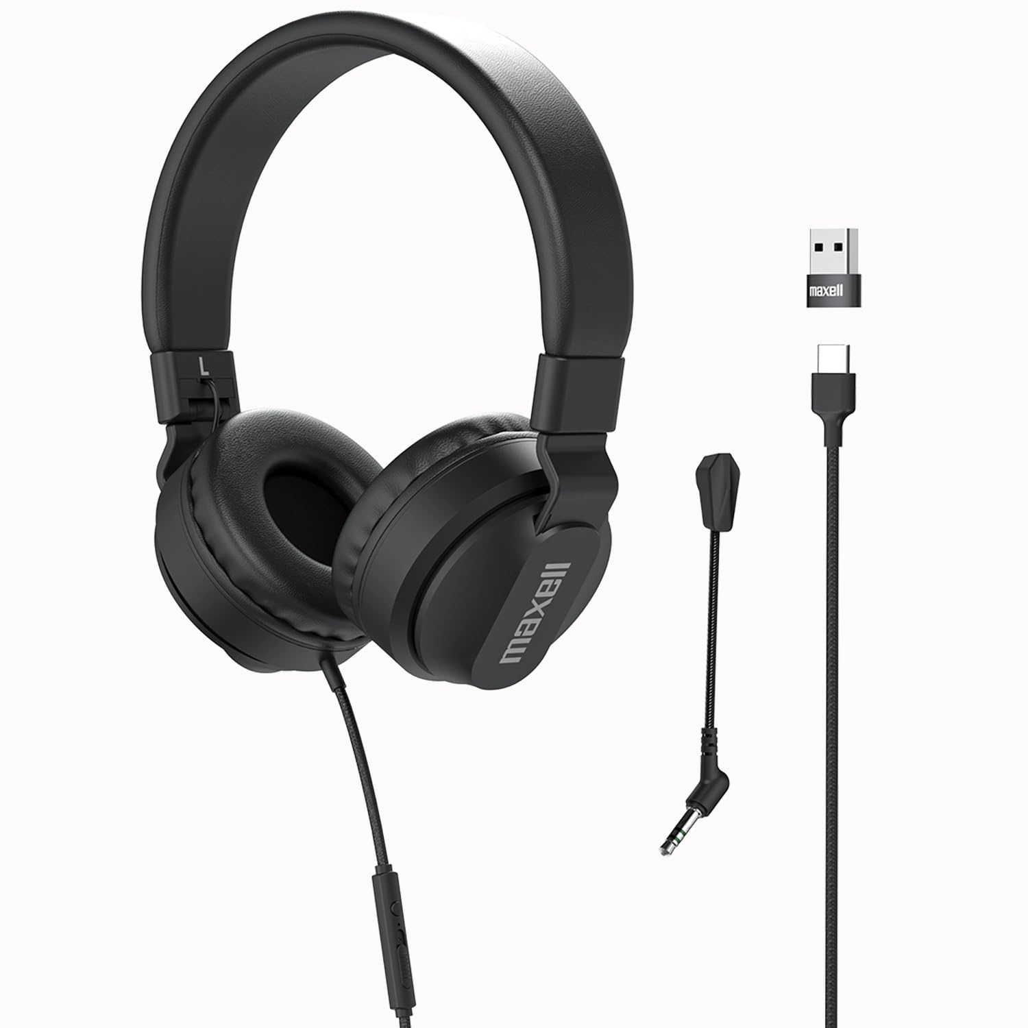 Amazon.com: Maxell Wired Headphones with Detachable Boom Mic Amazon.com: Maxell Wired Headphones with Detachable Boom Mic