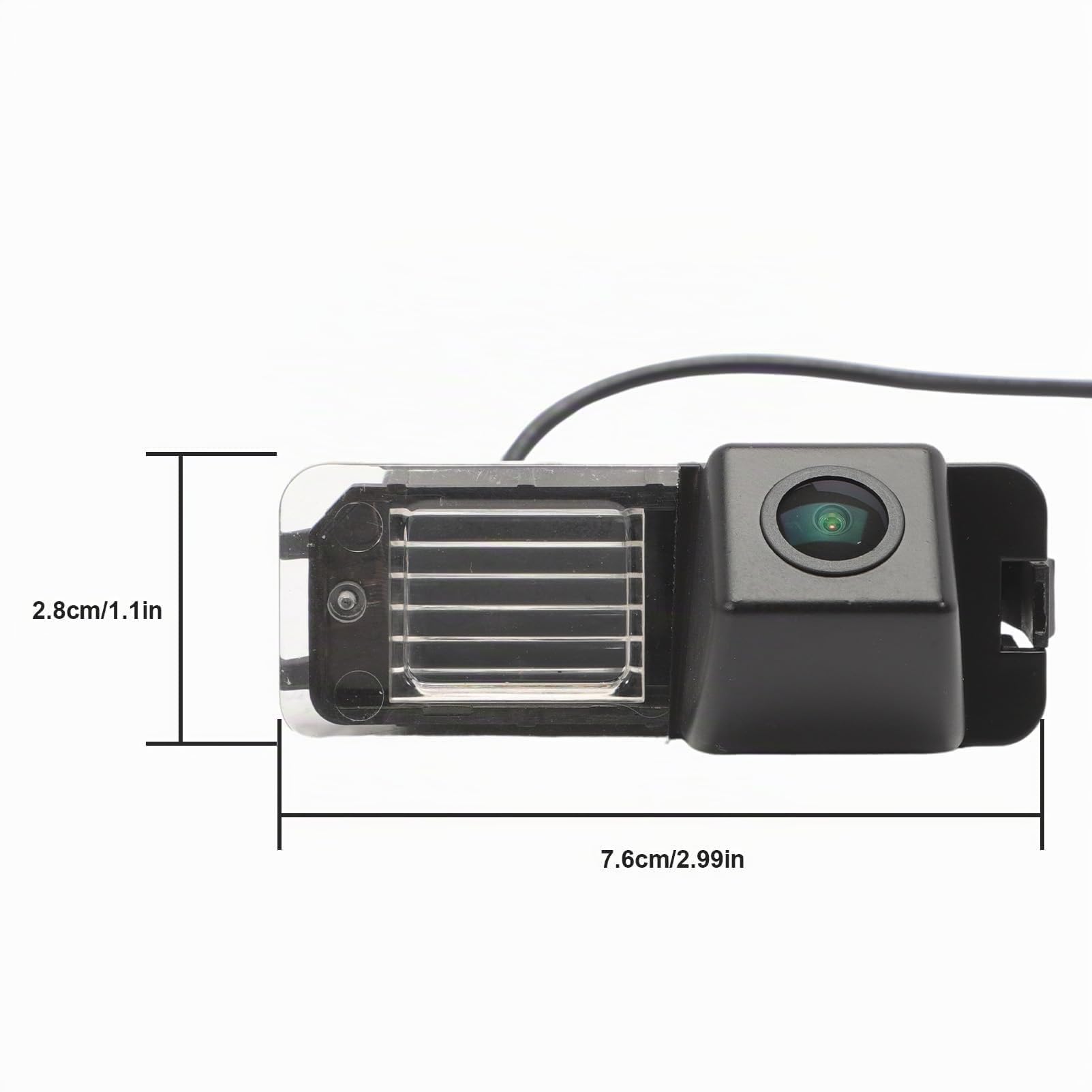 170 degrés Caméra Recul Vision Nocturne HD Ultra Grand Angle pour Polo Golf 4Mo-Tion L-EO-n