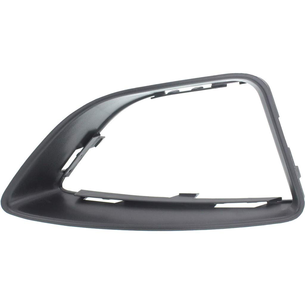 For Ford Fusion Fog Light Cover 2010 2011 2012 Passenger Side | Textured Black | DOT/SAE Compliance | FO1039121 | AE5Z17E810EA