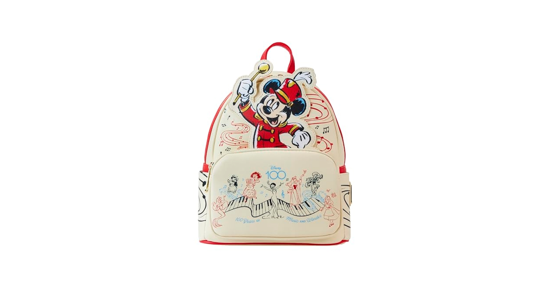 Disney100周年限定Loungeflyコラボコンサート　ミッキー Loungefly Mickey Mouse The Band Concert Disney100 Decades