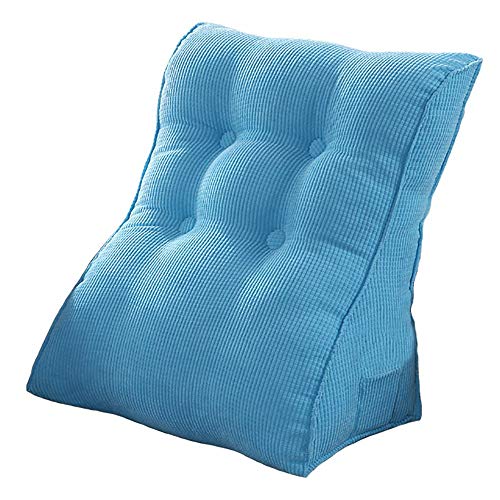 FYMDHB886 Corn Grain Sofa Cushion Stereoscopic Triangular Bedside Backrest Multi-Function Cushion Bay Window Tatami Lumbar Pillow Detachable Washable