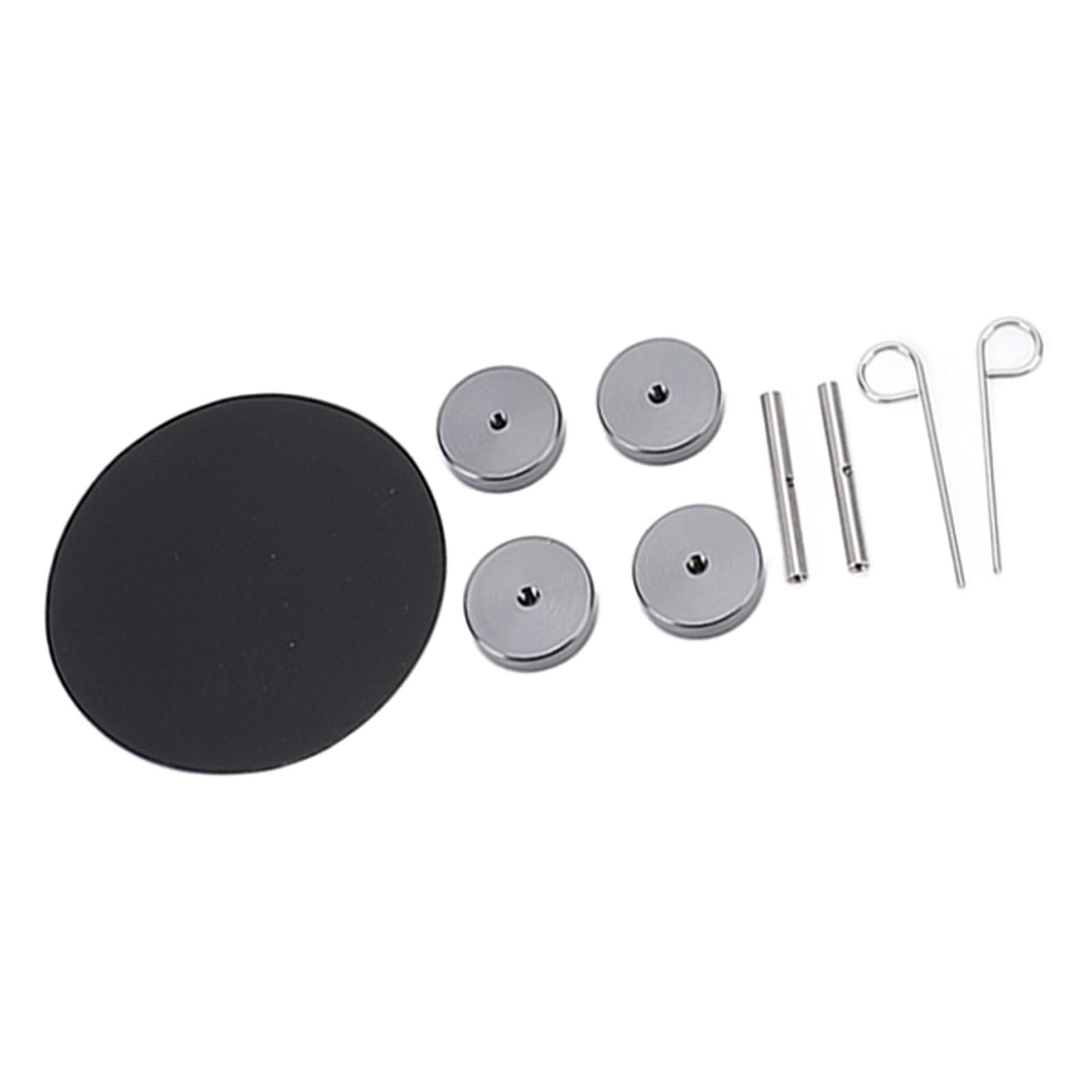 Hamwesh Agujas de Tejer Circulares, 9 Pares de Agujas de Tejer de Aluminio Extraíbles de 3,0 Mm a 6,0 Mm, de Intercambiables con Cables y Ganchos de Ganchillo para y