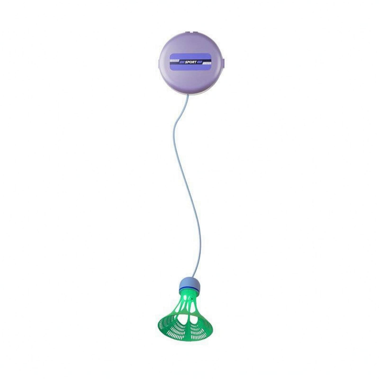 Remote Control Badminton Solo Practice Hanging Badminton Adjustable Height Glow 3B Nr-image-41