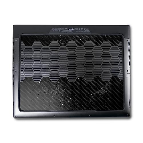 Image of MightySkins Carbon Fiber Skin Compatible with Alienware M18 R1 (2023) Full Wrap Kit - Gravity | Protective, Durable Textured Carbon Fiber Finish | Easy to Apply & Change Styles | Made in The USA