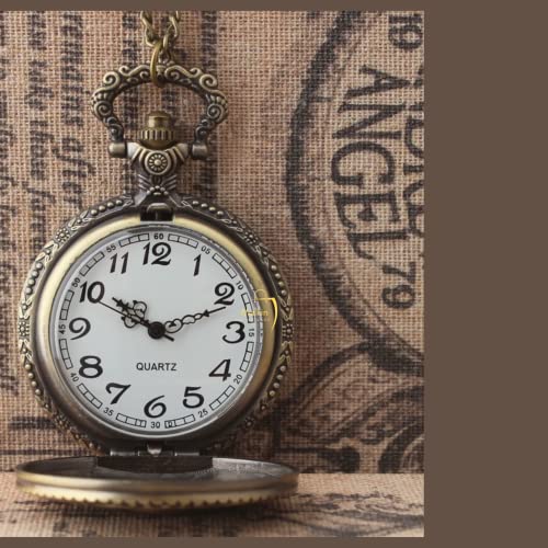 Image of MALKIN One Piece Keychain | Keychain | One Piece | Merch | Pocket Watch Keyring (Bronze)