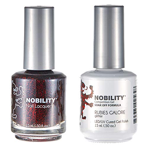 LeChat Nobility – Set Esmaltes de Gel y Lacquer Glitter miniatura 1