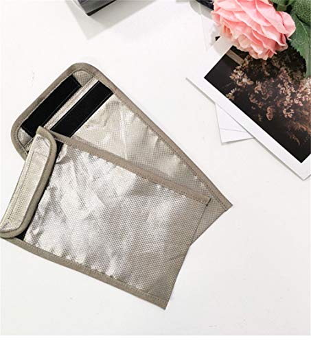 Egclj Security Pouch Faraday Bag Anti-Radiation Cell Phone Sleeve Signal Block Pouch Shield Emf 5G Protection Rf Gps Rfid Privacy Case Covers Smartphone Electronic Devices Anti-Tracking Wallet thumb #4