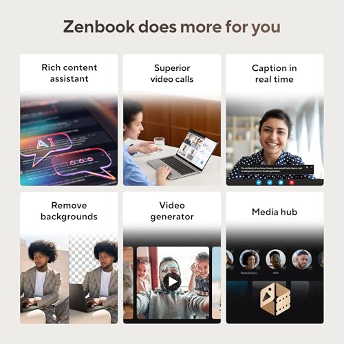 ASUS Zenbook S 16, 16" 3K OLED Touch Screen, AMD Ryzen AI 9 HX 370,(32GB RAM/1 TB SSD/Radeon 890M iGPU/MS Office 365 Basic (1Year)*/Windows... - Image 5