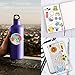 VSCO Stickers for Hydro Flask, Cute Girl Stuff Waterproof Water Bottle Stickers Big 100% Vinyl Suitable for Kids Girls Teens (35 Pcs)
