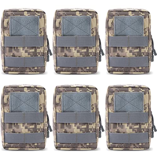 Bolsas Molle tácticas para evitar la pérdida de accesorios con riñonera compacta EDC ACU 1