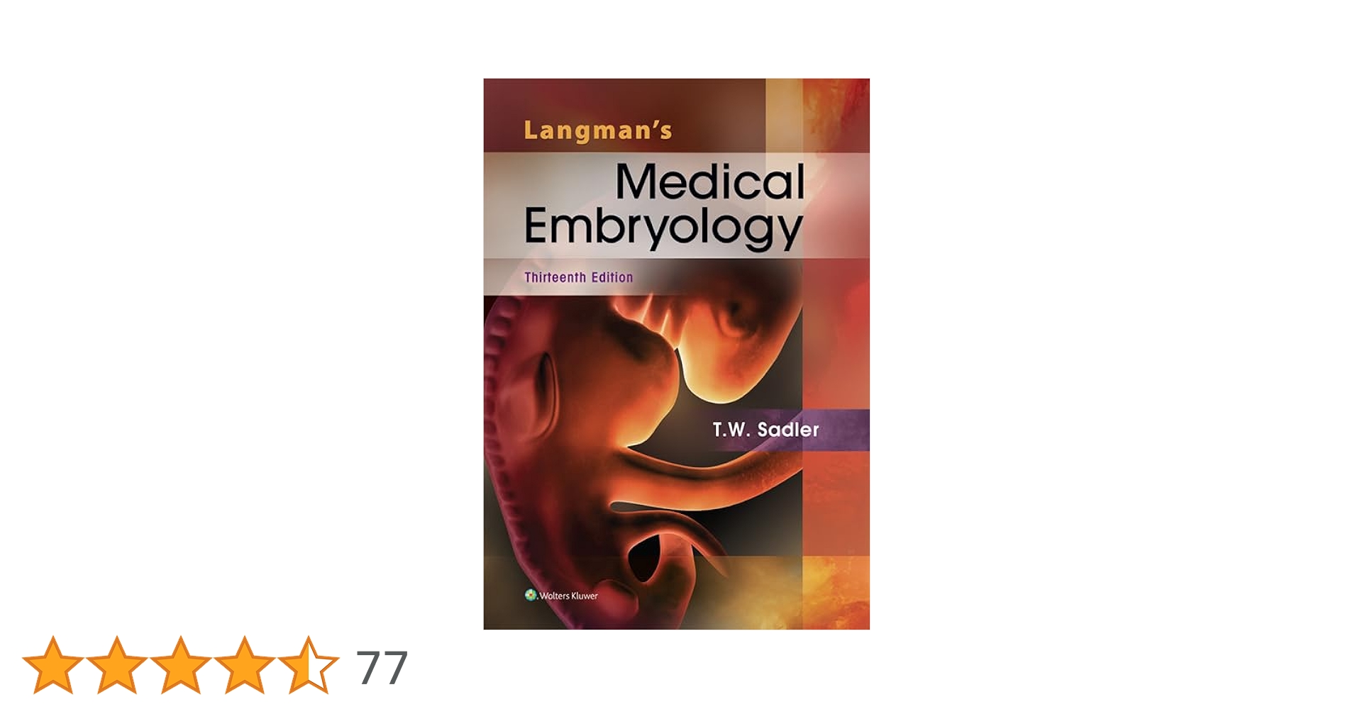 Amazon | Langman's Medical Embryology | Sadler, T. W., Ph.D