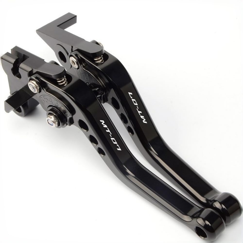 Moto Leve freno per MT-07 MT07 MT 07 2014-2024 2020 FZ-07 Moto di alluminio di CNC regolabile brevi leve frizione Nero