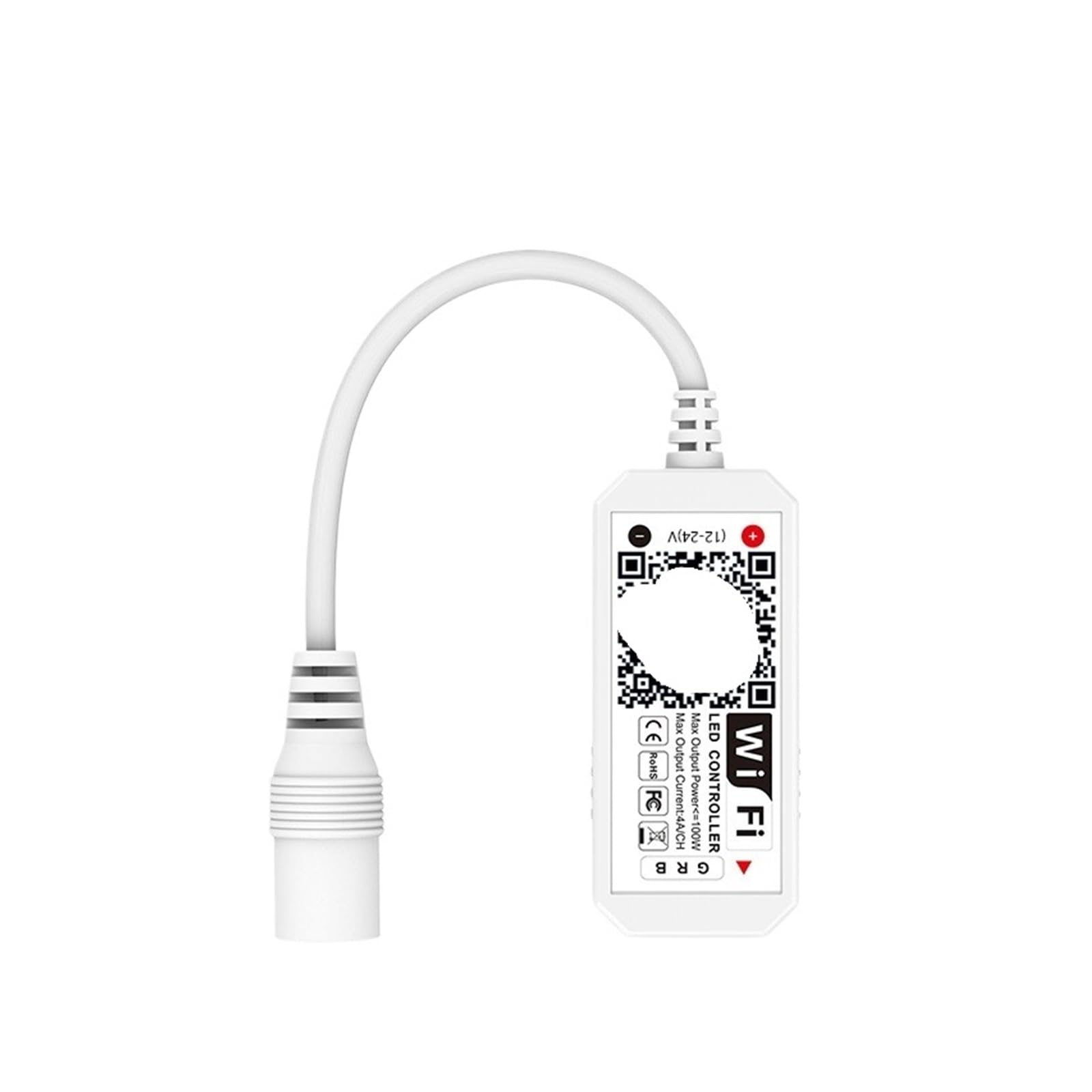 RGBW Magic Home APP kontroler RGB WiFi kompatybilny z Alexa do używania taśmy LED DC12-24V Sterowanie głosem Regulator (RGBW Controller)