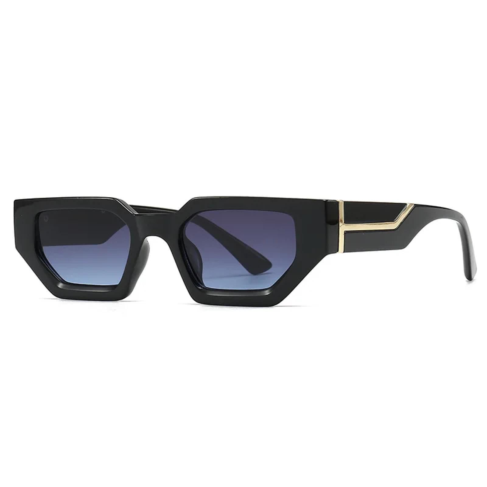 Modne okulary przeciwsłoneczne w stylu vintage damskie dla mężczyzn luksusowe okulary przeciwsłoneczne dla kobiet okulary z małą oprawką Uv400
