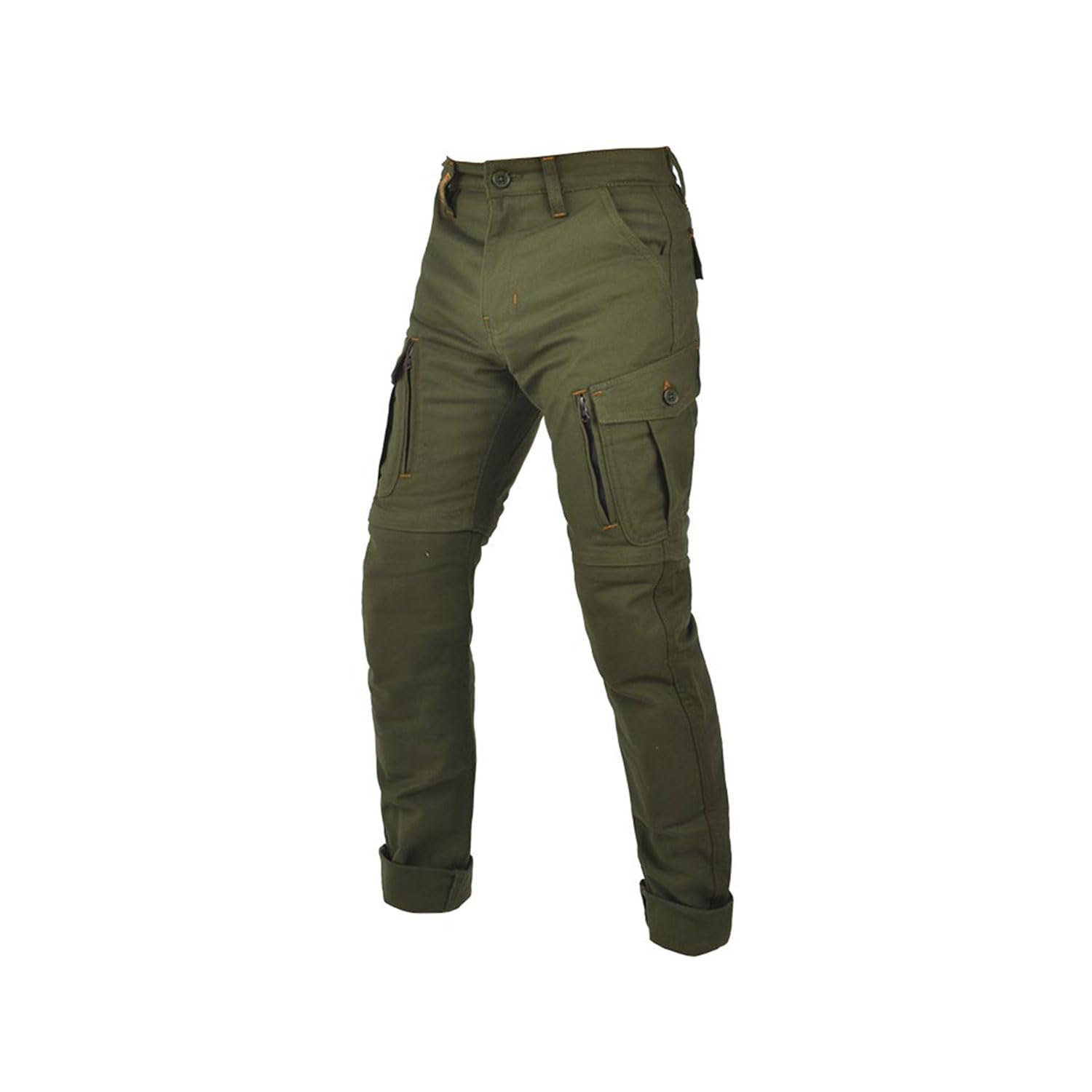 BY CITY - Pantaloni Moto Uomo - Air III Man - con Gambe Rimovibili - con Protezioni rimovibili in ginocchio e fianco.
