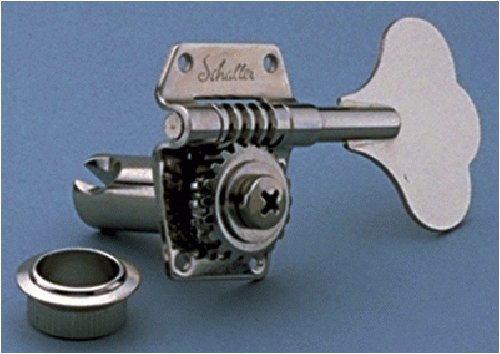 Schaller 4 in Line Nickel Bass Keys