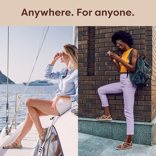 Plaka Explore Walking and Hiking Sandals for Women | Comfortable Summer Sandal with Arch Support | Waterproof Comfy Sandals for Travel, Beach or Poolside3