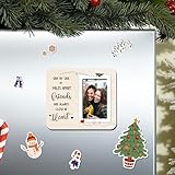 GIFTELIX Molduras magnéticas – presente de Natal – sempre perto do coração – presente de aniversário para amigos, melhores amigas – Moldura magnética exclusiva para mulheres – Molduras magnéticas para