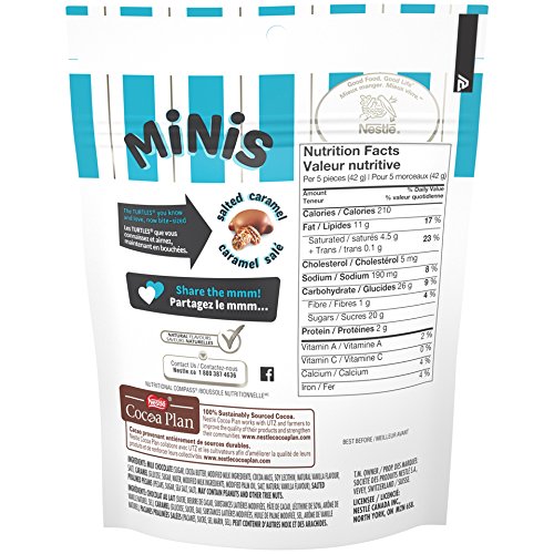 TURTLES Mini Sweet & Salty, 142g Pouch
