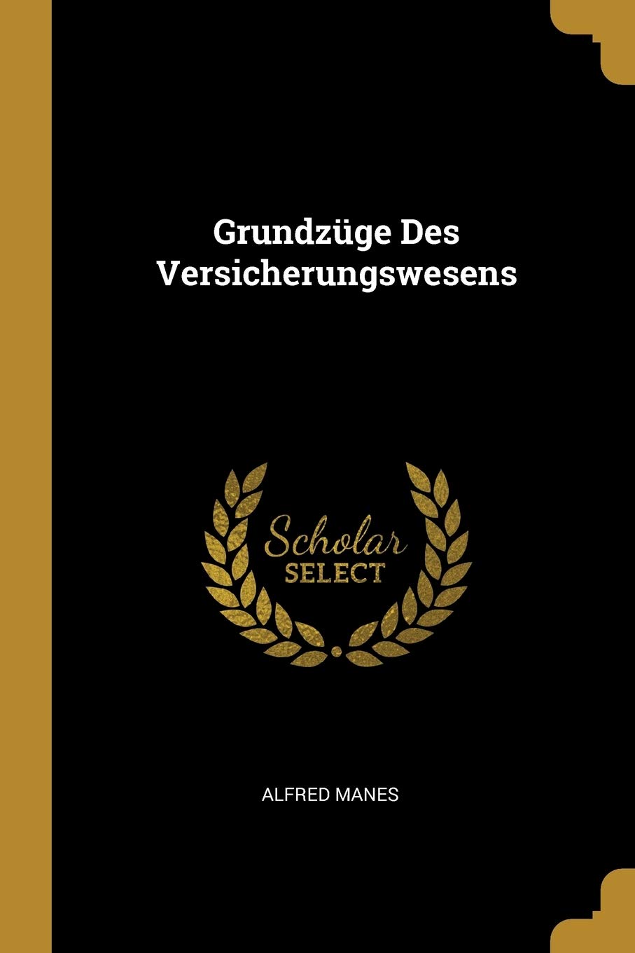Grundzüge Des Versicherungswesens