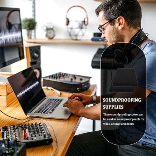 Vaguelly 2sets Professional Soundproofing Pad Speaker Isolation Pads for Acoustic Noise Reduction miniatura 7