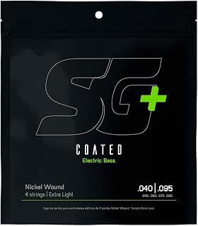 Encordoamento 040 Coated SG Niquel para Baixo 4 Cordas .040 - .095