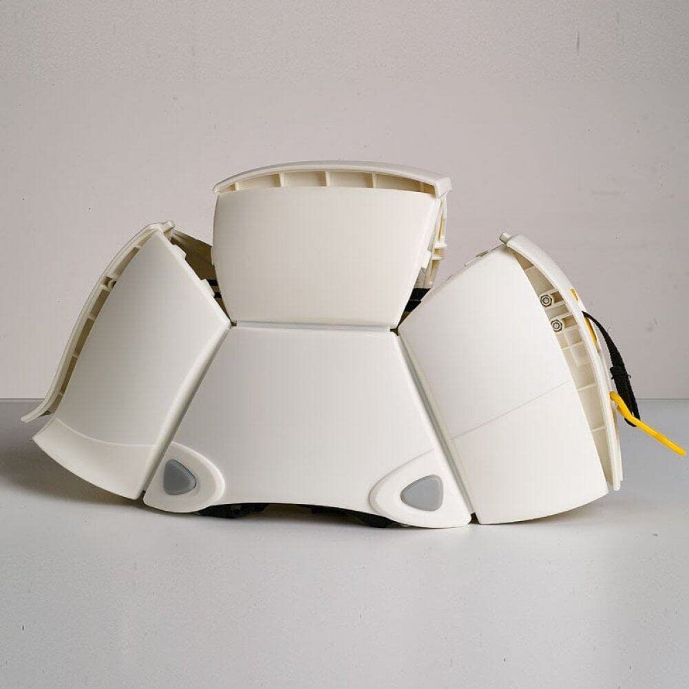 Hrippy Casco Bici Pieghevole Leggero Altamente Protettivo Casco per Testa di Protezione per in Bicicletta Casco di Sicurezza All'aperto