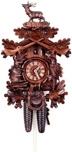 Reloj de cuco Reloj de caza, ciervo de pie