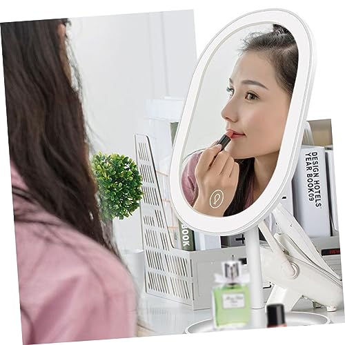 Espejo Maquillaje Ovalado LED Táctil 180° Angoily miniatura 7