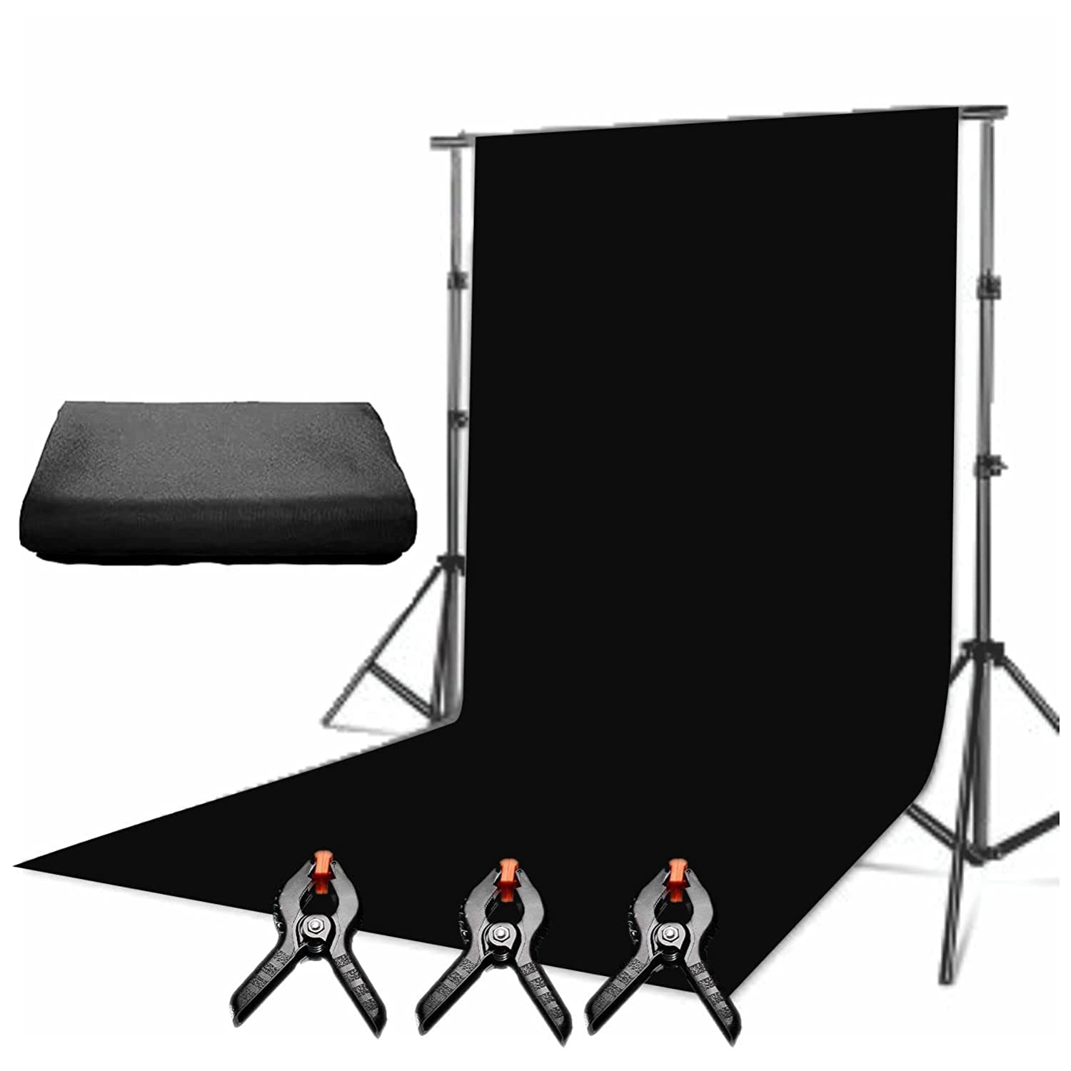 Buy MV Backdrop with Stand, 8FT X 12FT Wide Green Screen Backdrop with