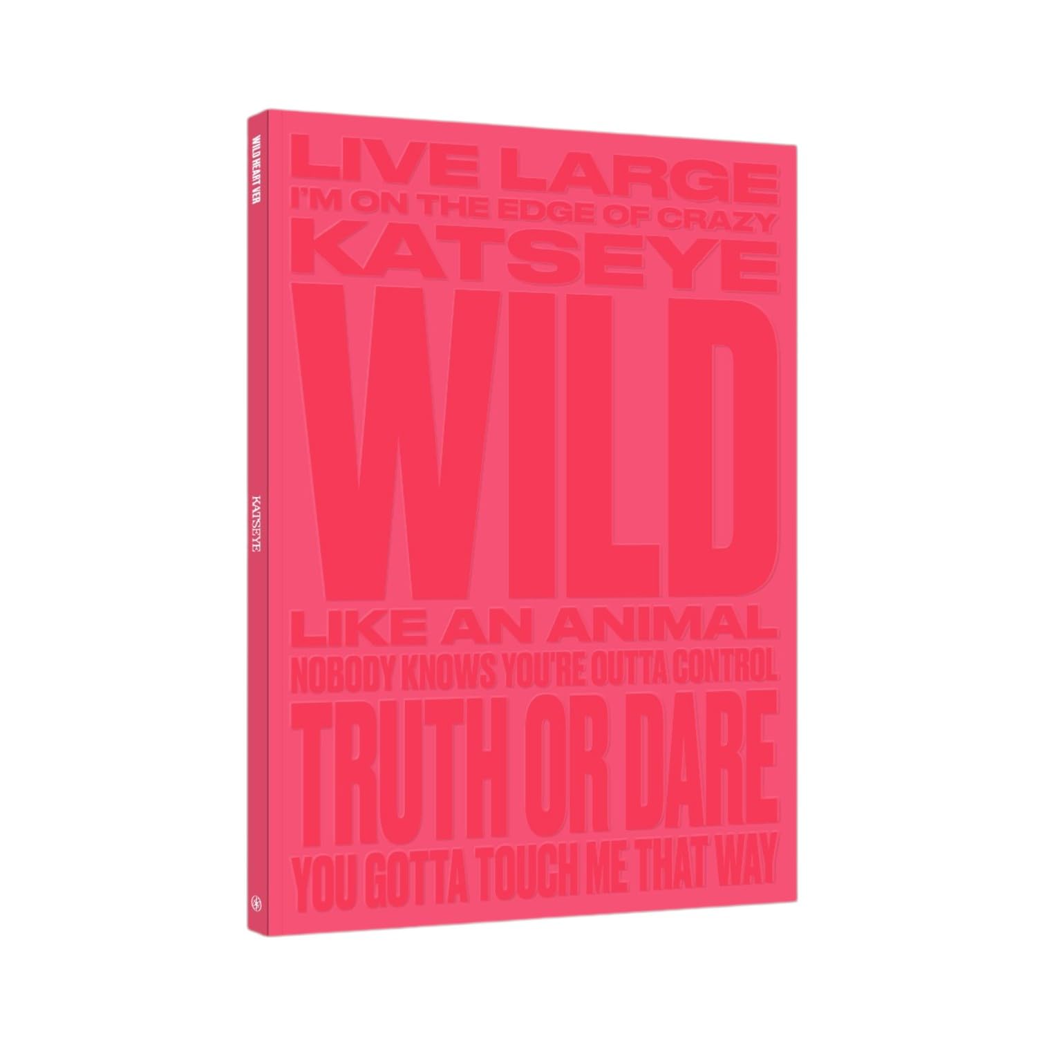 KATSEYE 3rd Mini EP Album [WILD] Photobook Version 'PINKY UP' 'Animal', Wild heart