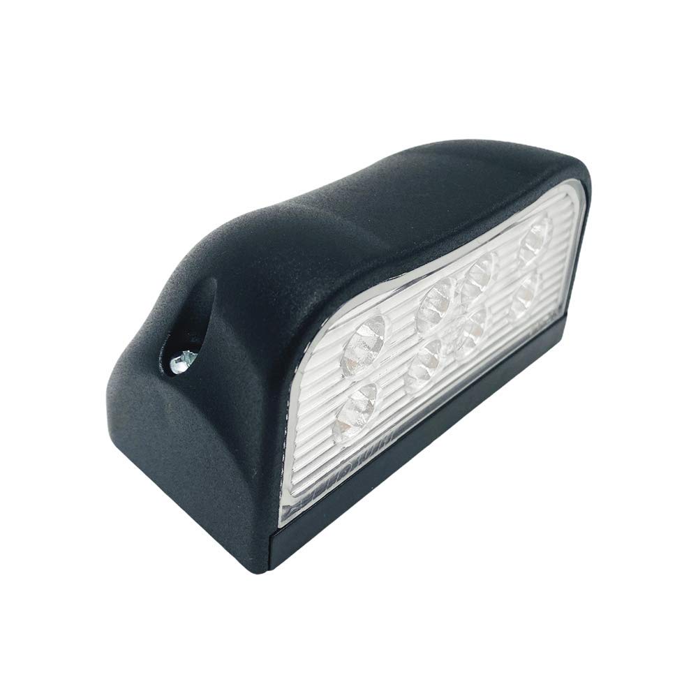 Fristom PILOTO LED LUZ MATRICULA 12V 24V CAMION REMOLQUE CARAVANA HOMOLOGADOS