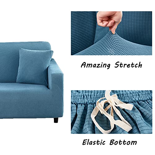 Housse de canapé extensible jacquard de qualité supérieure - 3