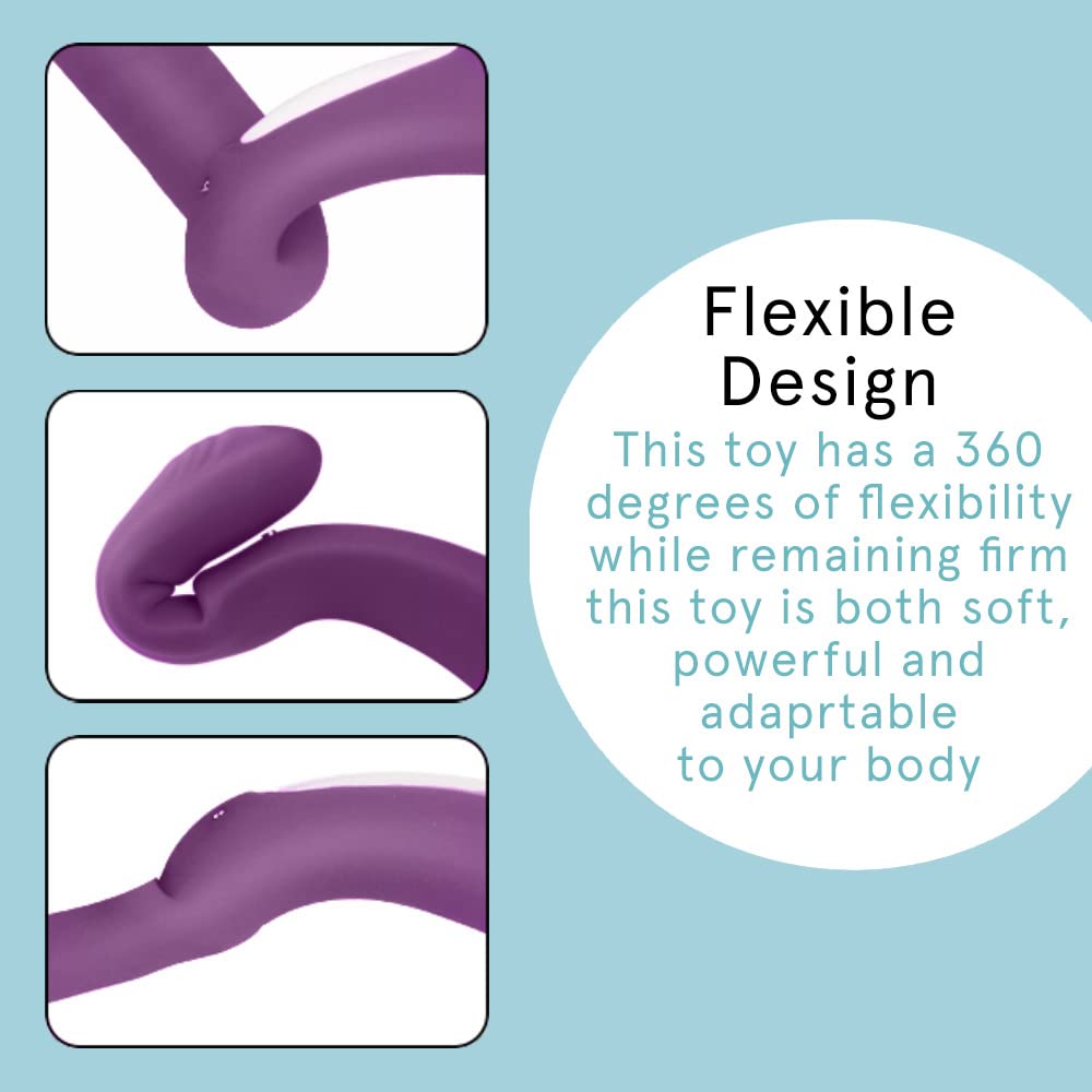 Sh Vibrador de punto G de clítoris | Estimulador de clítoris con control remoto | Vibrador de doble cabeza para vagina, ano y pezón | Rosa