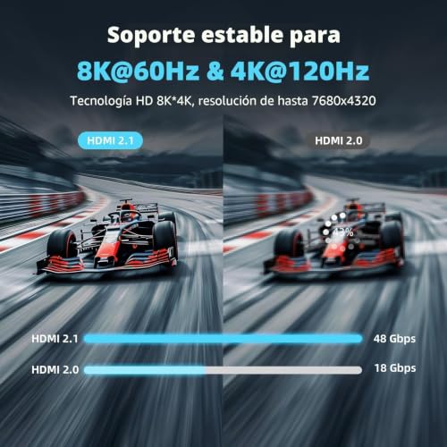 Evita daños en tus consolas con el Cable HDMI magnético 8K 2m 2